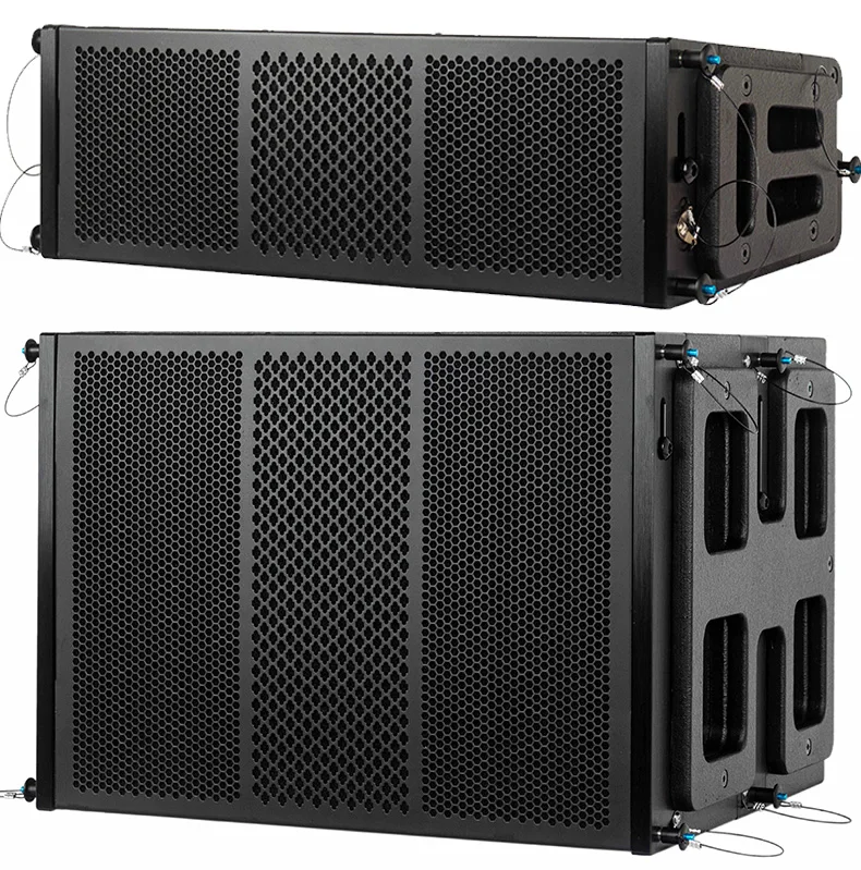 Profesional Sound Equipos De Sonido Dual Line Array Speaker Subwoofer Double 6.5 Inch Cabinet Full Set Sound System
