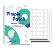 

40/1200PCS Hydrocolloid round acne sticker waterproof and breathable, daily facial use, facial skin covering care essentials