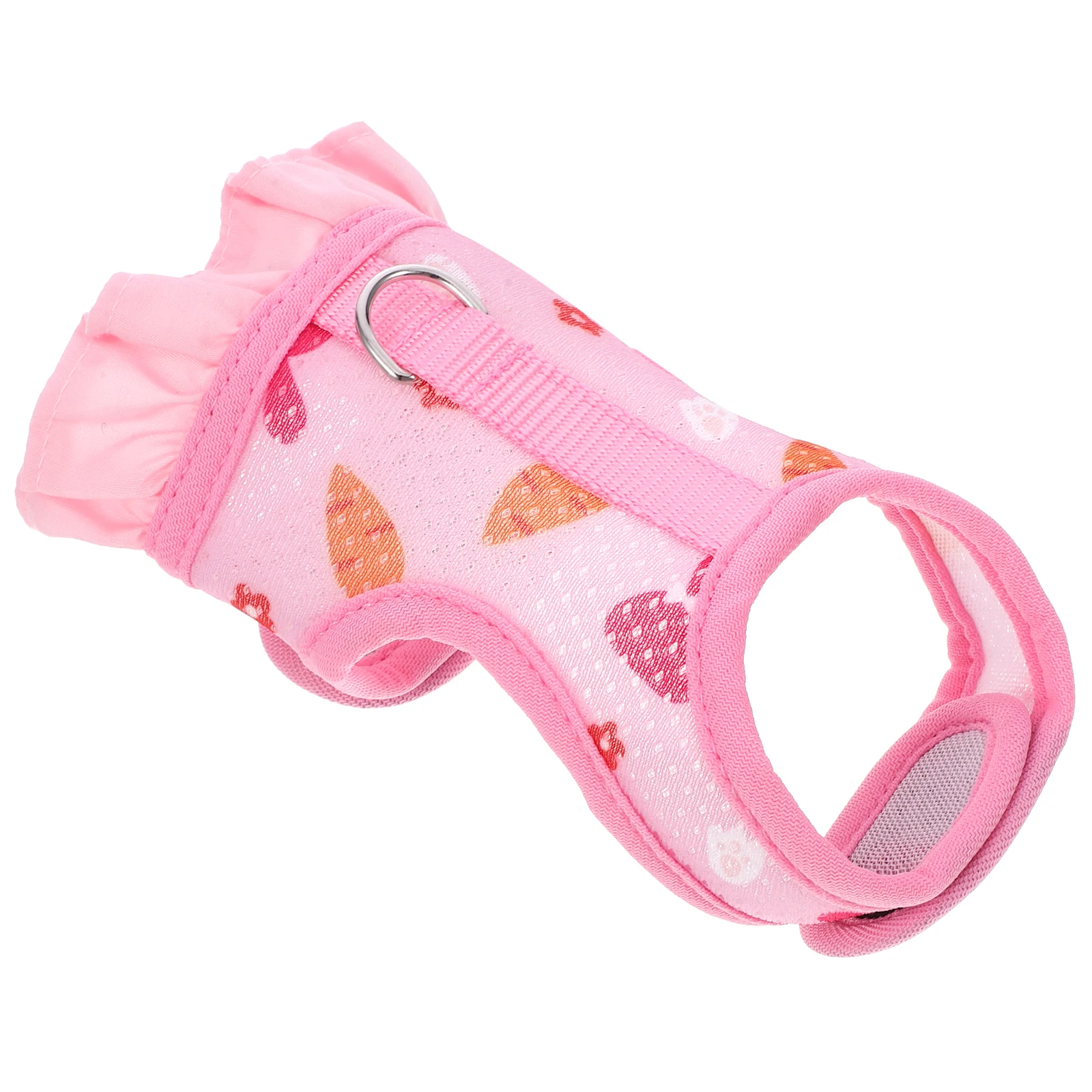 

Rabbit Harness Set Bunny Vest Adjustable Strap Small Pets Pink S Practical Cartoon Animal Leash Kit Walking Rope Pet Vest