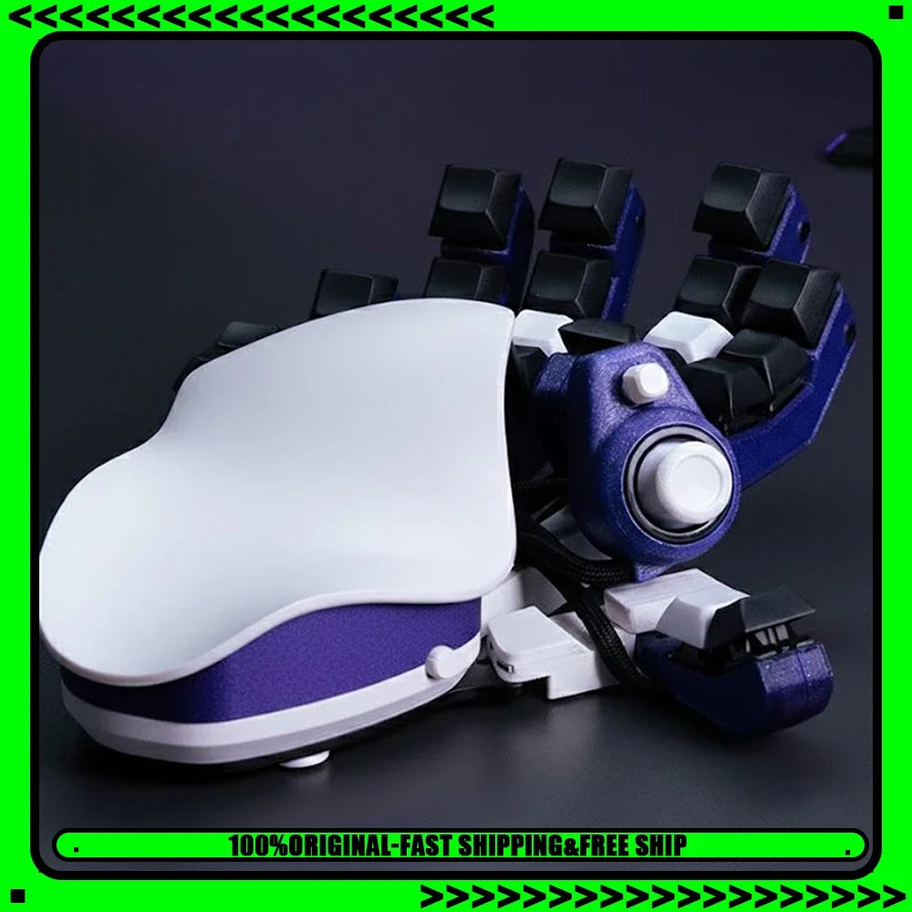 GameClaw QianRen Left-Handed Gaming Keyboard One-Handed Adjustable Wired WASD Joystick Ergonomics PC Esports Office Keyboards