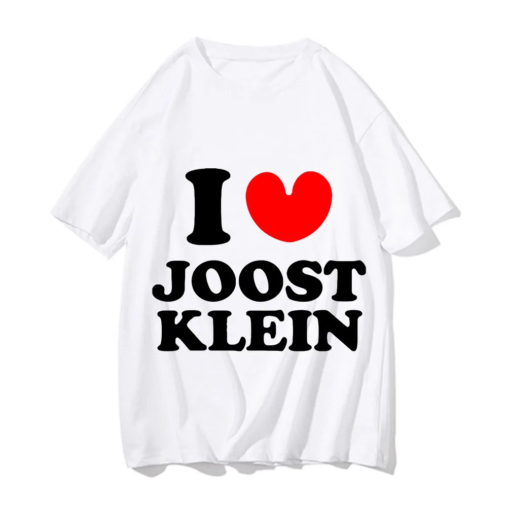 

L Love Joost Klein Tee-shirt Men Women Print Cotton T Shirt Hip Hop Short Sleeve Tshirt Summer Oversized T-shirts Tops Popular