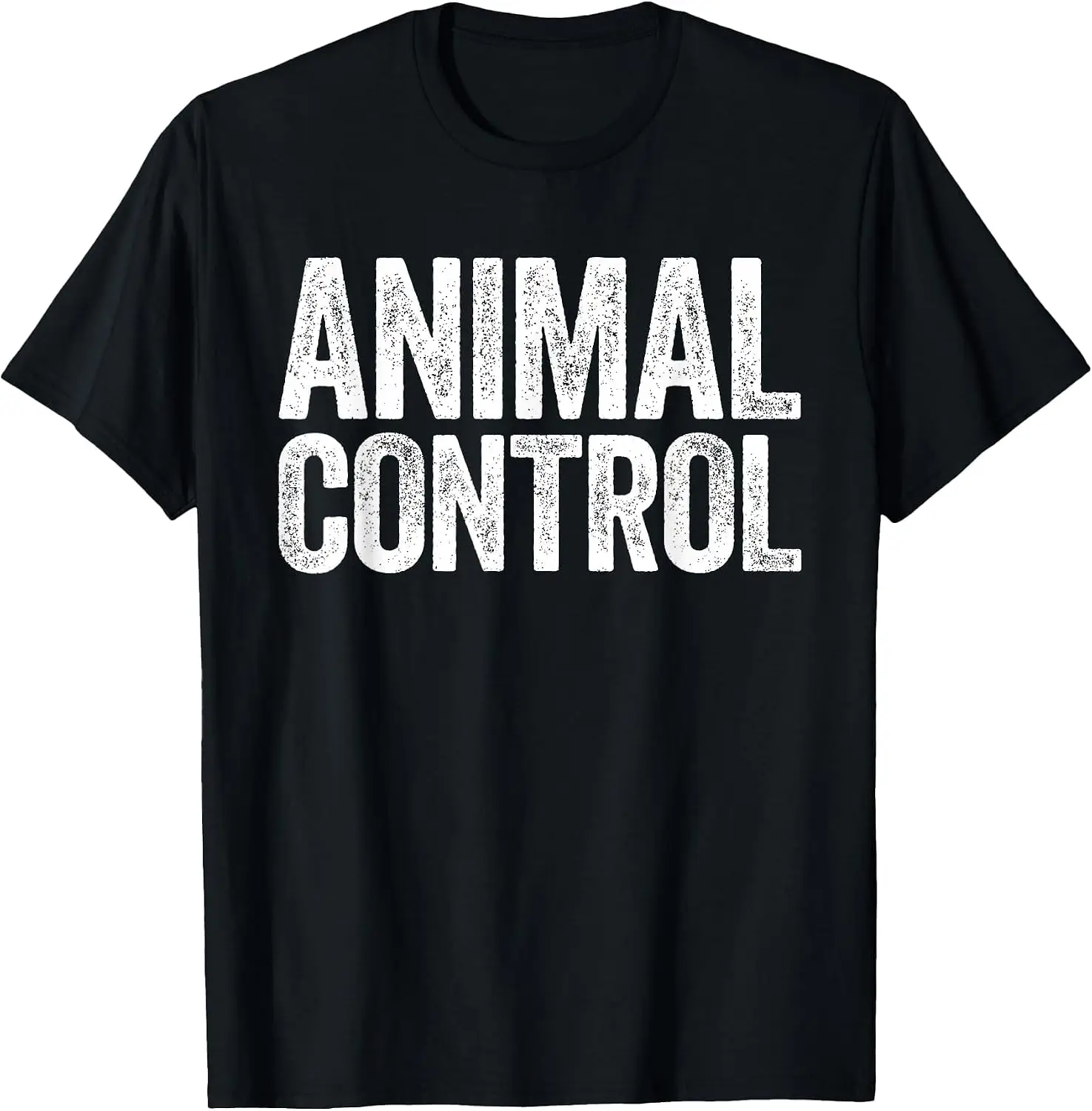 Animal Control Shirt Adult Men Women Kids Matching Costume T-Shirt Halloween Loose-Fit Pure Cotton Short-Sleeve Top – Stylish, Breathable, Plus-Size – Christmas Gift