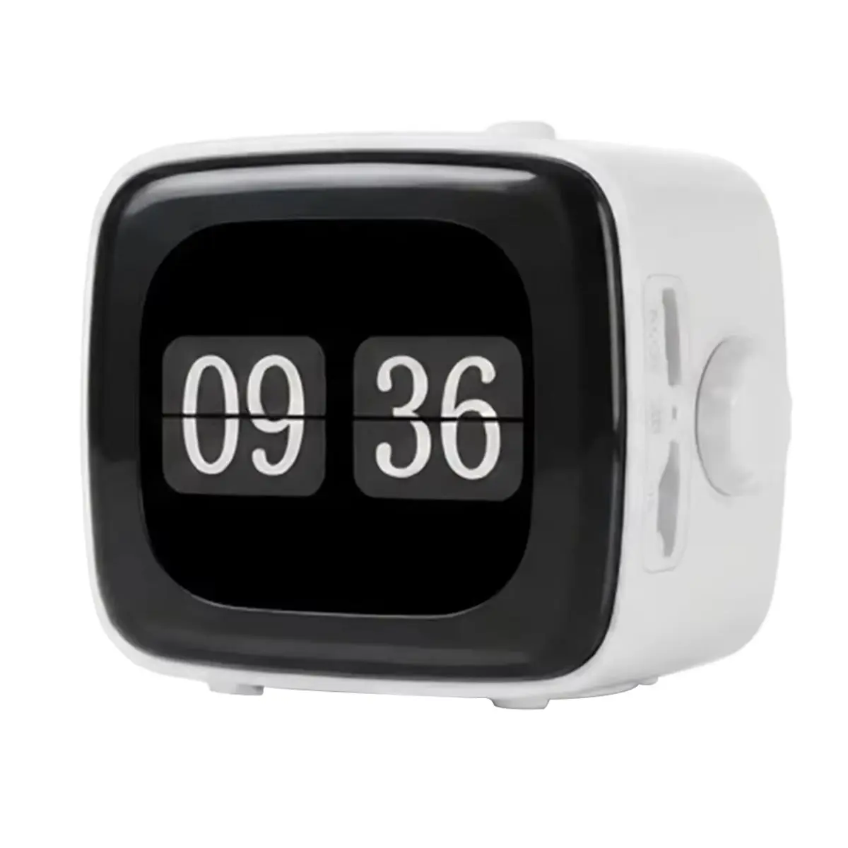 DT75BG Portable Digital Alarm Clock Bluetooth Speaker Touch Screen Rechargeable Travel Home Kitchen Living Room Décor