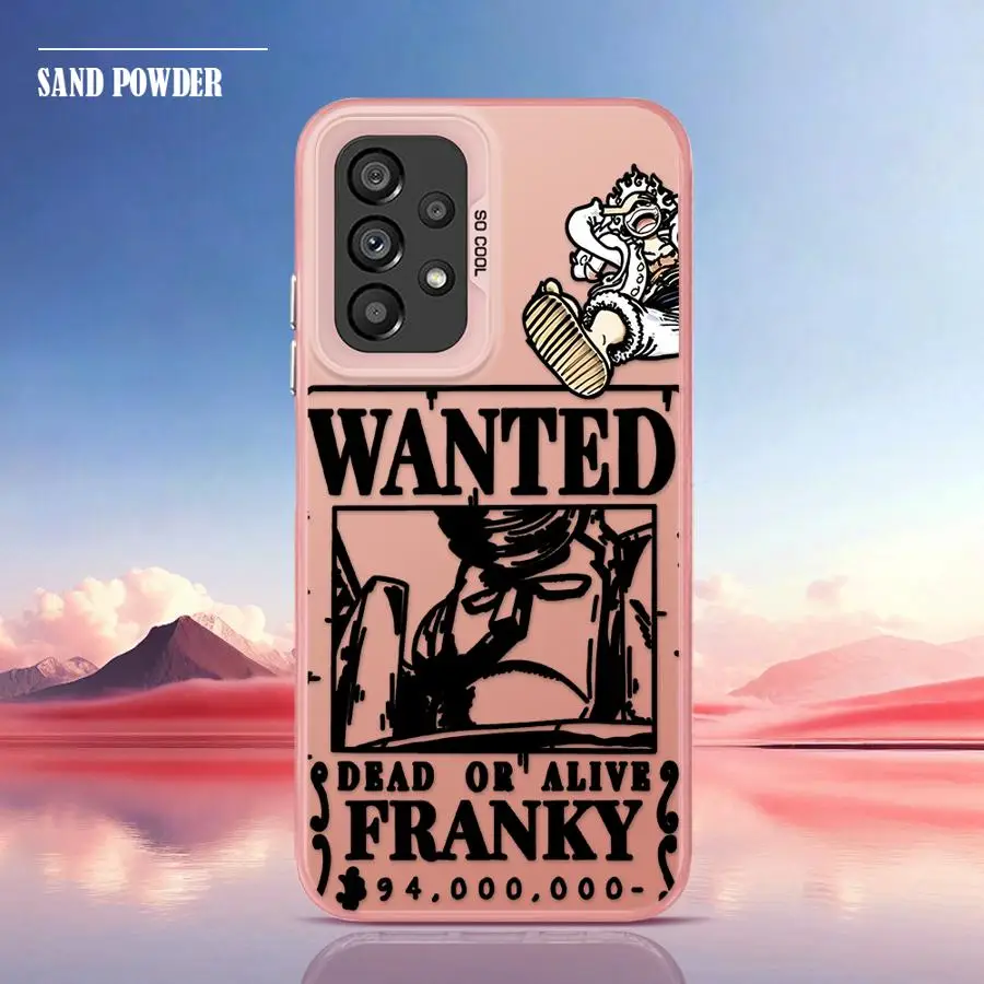 حافظة لهاتف سامسونج جالاكسي A26 A36 A73 A71 A54 A51 A56 A55 A72 A53 A52 A35 غلاف ناعم قطع أنيمي #1