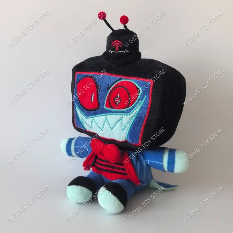 فندق Hazbined 2 من القطيفة اللطيفة مشوا Vox TV لعبة محشوة للغاية الشر بوس البضائع دمية هدية لمحبي المهرج الجحيم نزل