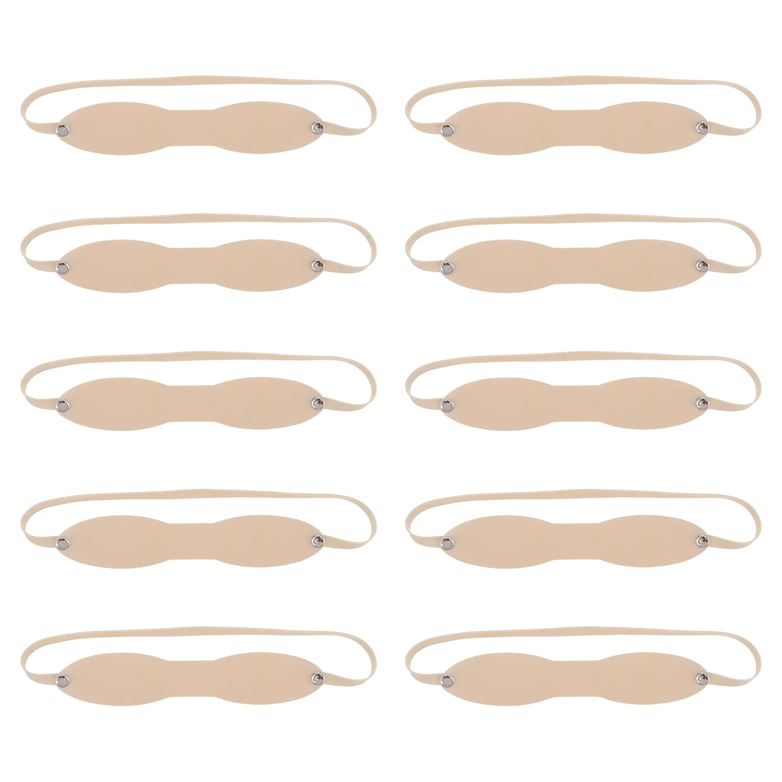 10 Pcs Eyebrow Practice Skin False Fake Beginner Headband Supply Tool Waterproof