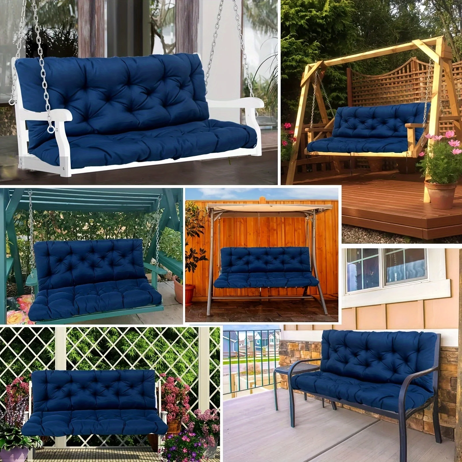 Outdoor Indoor Swing Chair Cus - Outdoor Furniture Cushions 22 X 22 评论和价格
