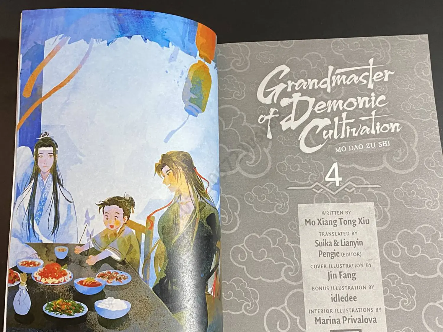 Grandmaster of Demonic Culture: Mo Dao Zu Shi Novel Vol 4, комиксная книга, манга на английском языке, новые книги Mdzs