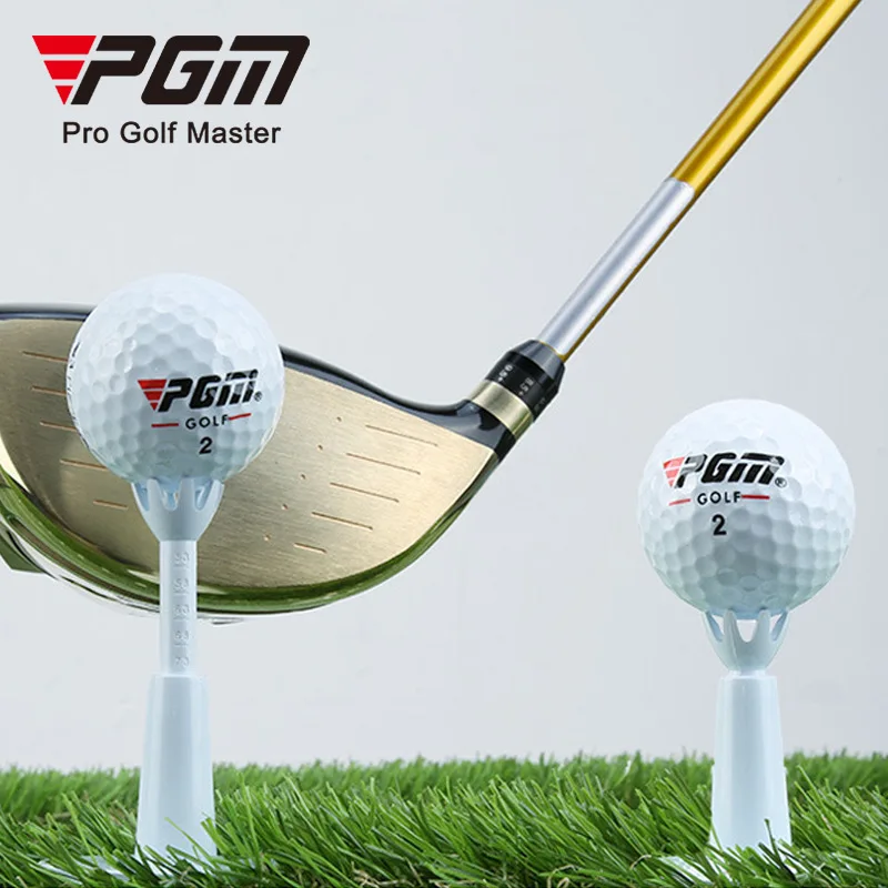 PGM Golf Tee Adjustable Height Soft Rubber Flexible Ball Tee Golf Tray