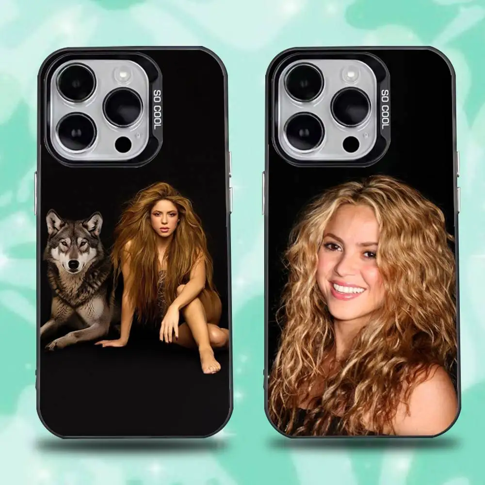 

Чехол-бампер для iPhone 17, 16, 15, 14, 13, 12, 11, Pro, Max, Plus, E, Air, Mini, противоударный, черный матовый, жесткий, от Singer S-Shakira-Zoo