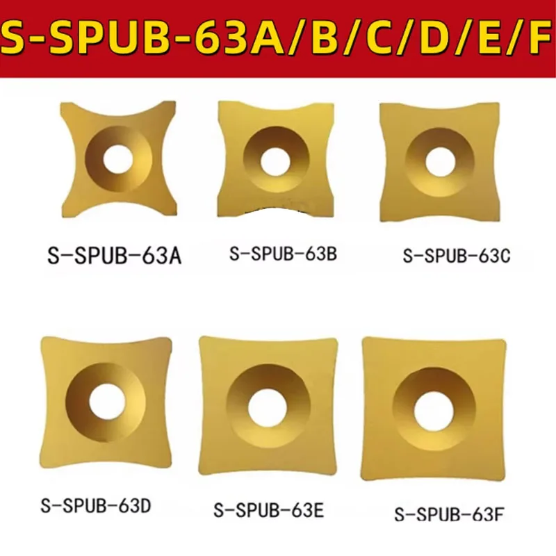 

S-SPUB-63A S-SPUB-63B S-SPUB-63C S-SPUB-63D S-SPUB-63E S-SPUB-63F S-SPUB-63G S-SPUB-63T CNC Steel pipe arc deburring insert