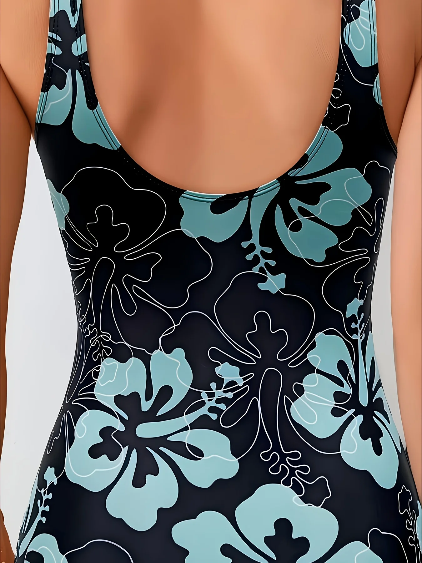 Nuevo Traje de baño de una pieza para piscina al aire libre para mujer, deportes de verano