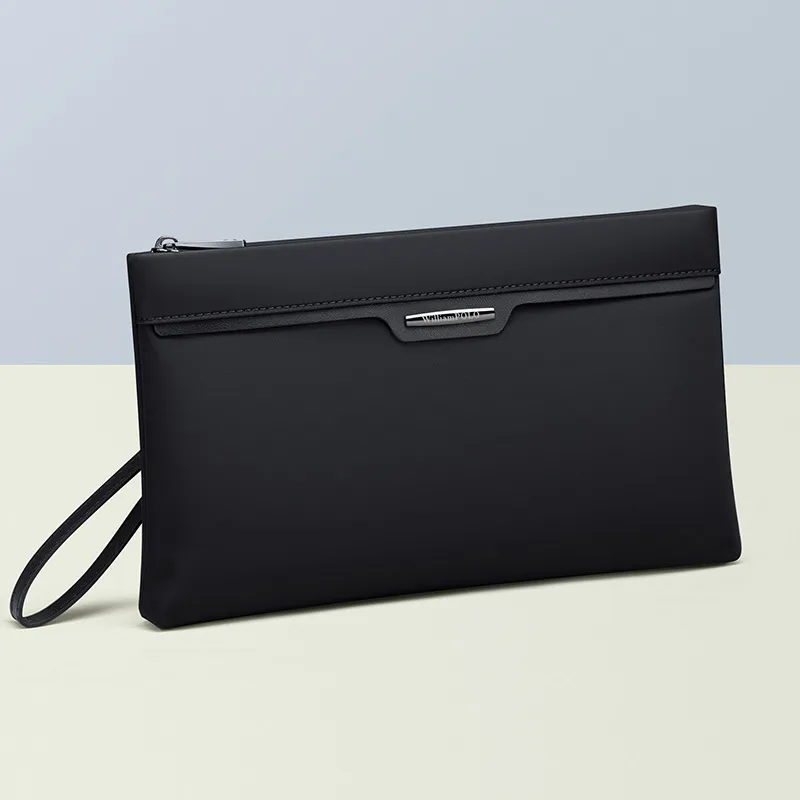 

Мужская сумка-клатч WILLIAMPOLO из ткани, большая вместимость, на молнии, с отделениями для карт, модная новинка 2026 года