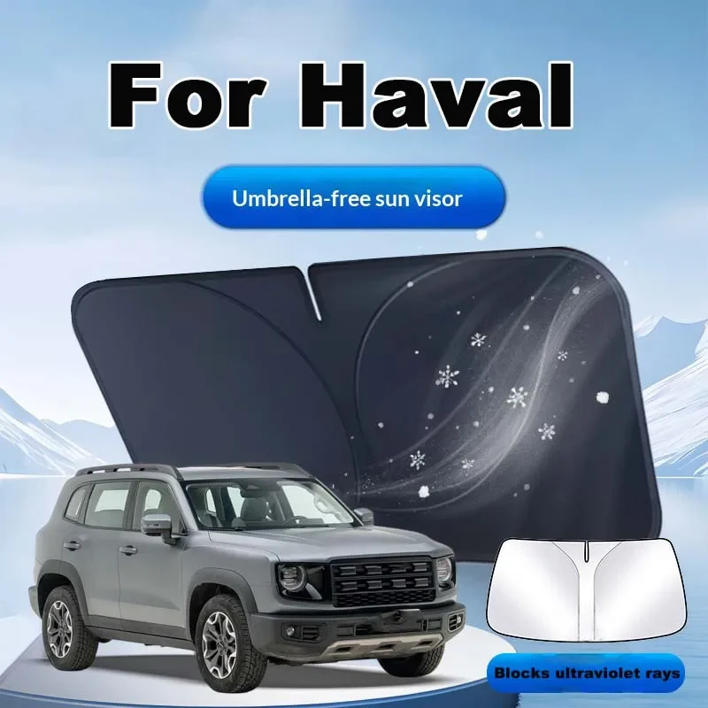 

For Haval H9 2024 2025 New H9 Car Windshield Sunshade Cover Anti UV Protection Auto Parts Accessories