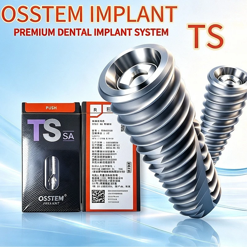OsstemTS SA Dental Implant Premium Titanium Parallel Import NoCarry Body Restoration Abutment Compatible Original High Precision
