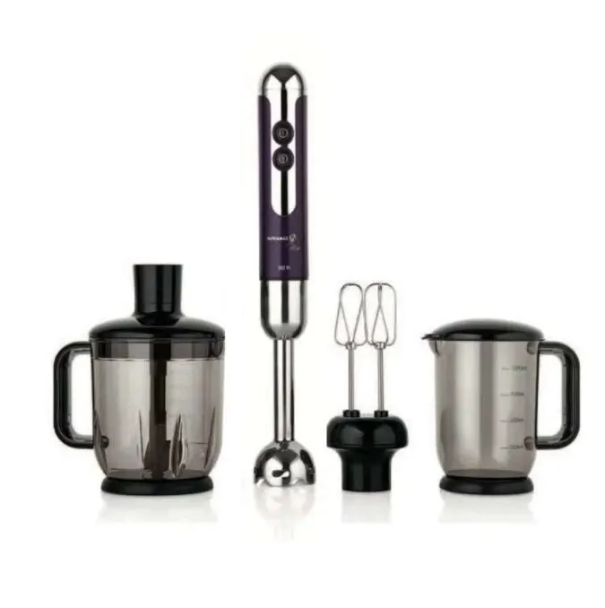 Mega 850 W Lavender Mixer & Blender Set Blender Yang Direncanakan Blender Otomatis Penuh Multifungsi Listrik Kapasitas Tinggi