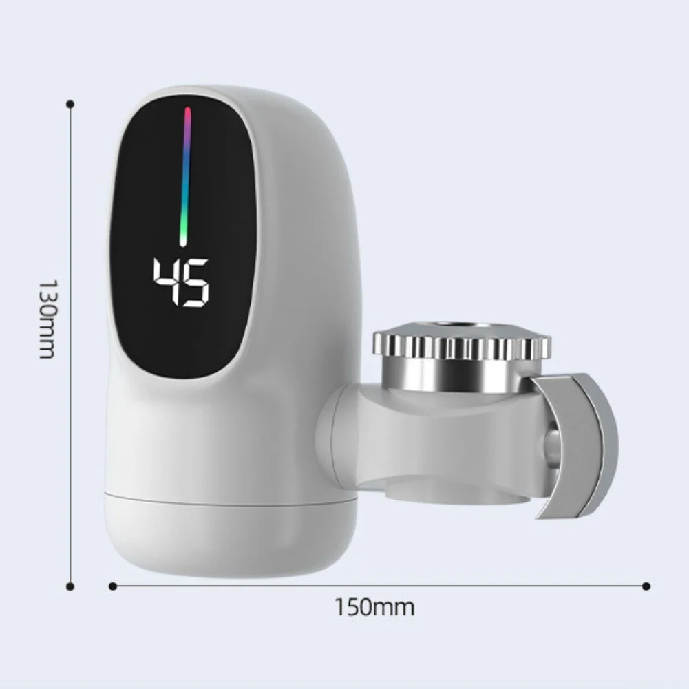 220V Digital Display Faucet for Instant Hot Water Delivery Compatible with Standard Residential Plumbing Systems