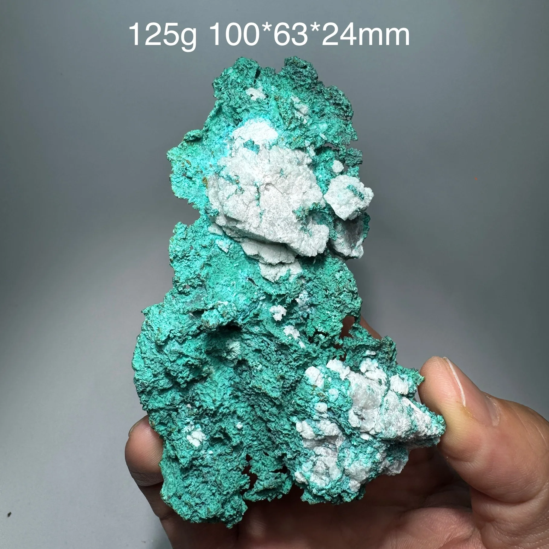 125g JIANGXI Natural Copper With Chrysocolla Mineral Specimen Malachite Rock Healing Stone Home Decor Gift