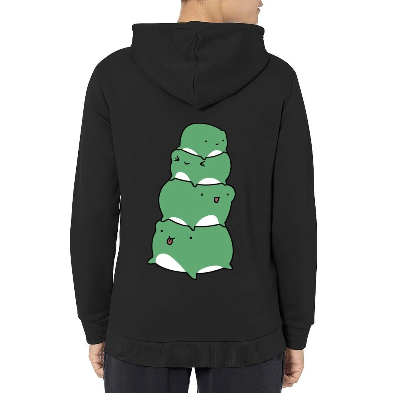 

Frog Stack Hoodie men's sweat-shirt set men's sweat-shirt aesthetic clothing mens clothes men hoodie