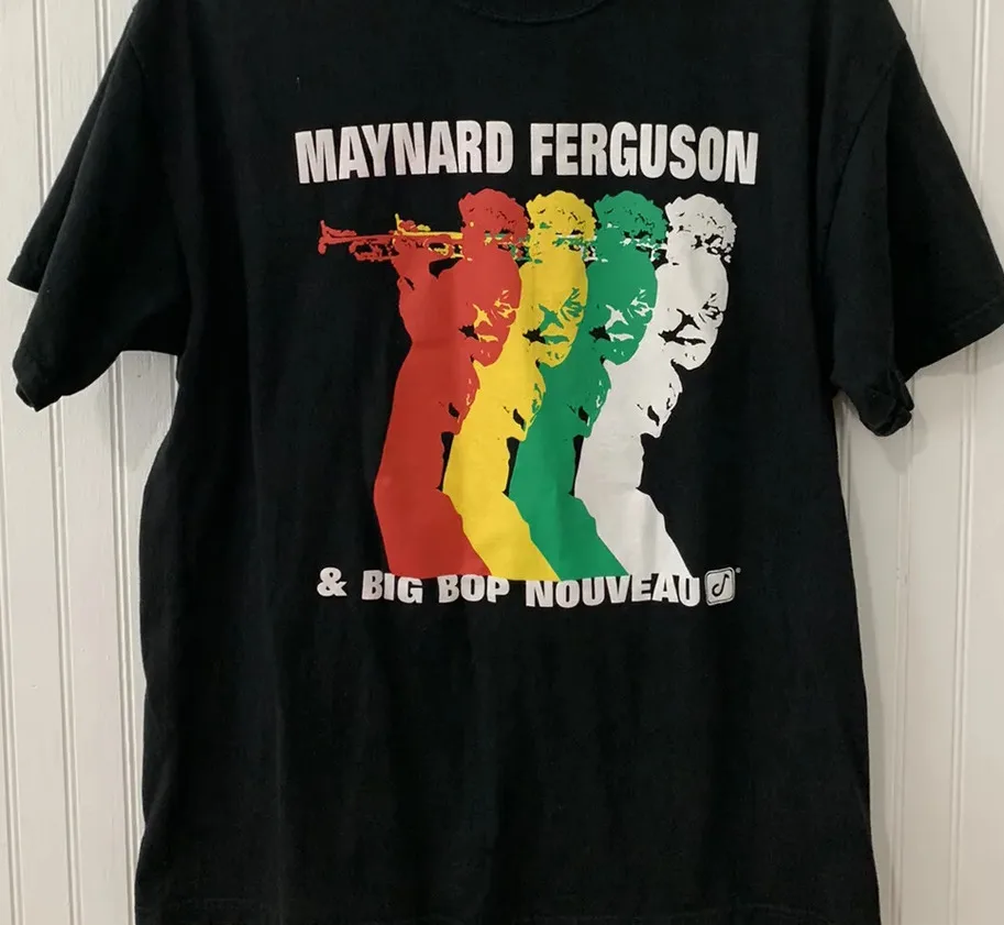 Maynard Ferguson black memory T-shirt short sleeve S to 5Xl TA4827