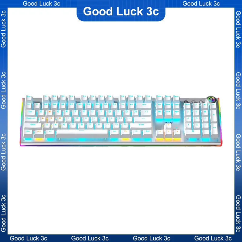 108 Key Mechanical Keyboard And Mouse Set For Whole Family Bucket Gaming And E-Sports F3020 Wired Desktop Computer Universal