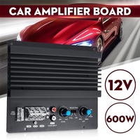 12V Mono Car Audio Amplifier 600W Powerful Amplifier Subwoofer Amp Board Powerful Bass Subwoofer Board For Car Player