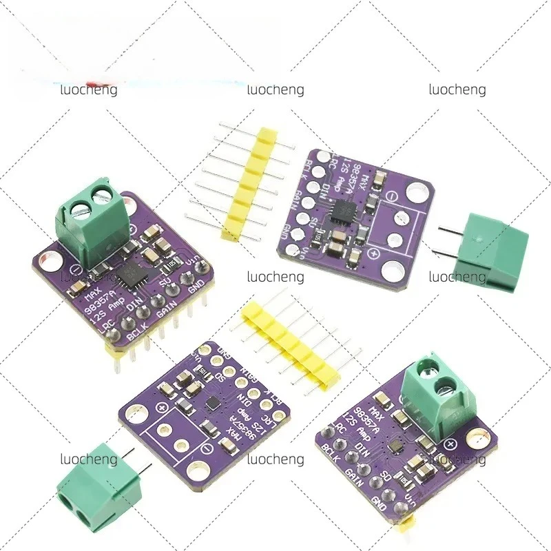 MAX98357 I2S Audio Amplifier Module Unfiltered Class D Amp Support for ESP32 for Raspberry Pi