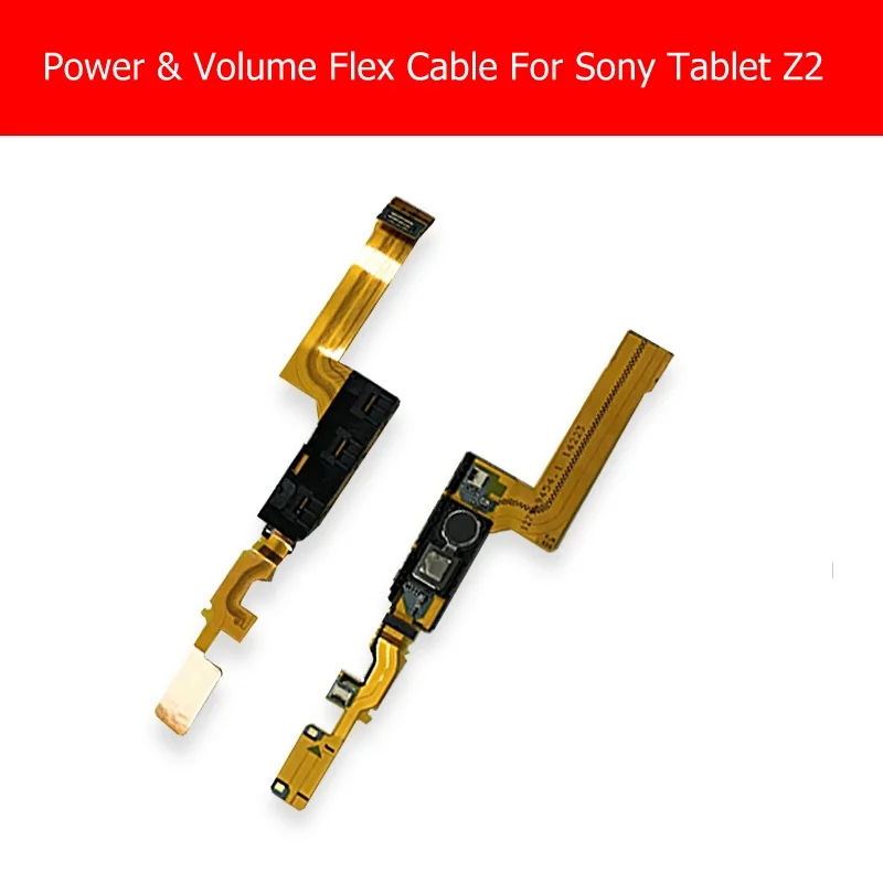 

Genuine Volume & Power Flex cable For Sony Tablet z2 Volume up/down flex cable For Sony SGP 511 512 521 541 power flex cable