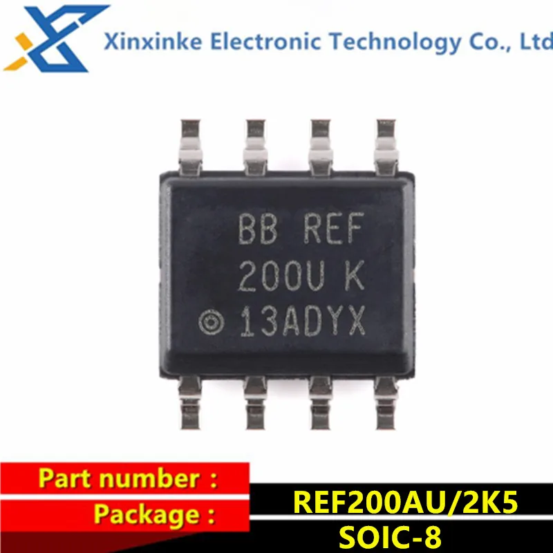 

REF200AU/2K5 REF200U SOIC-8 Current & Power Monitors & Regulators Dual Current Source Current Sink Brand New Original