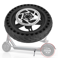 XSXS-For Xiaomi For Mijia M365 Replacement Rear Tire Wheel Hub Tyre Set Electric Scooter Parts