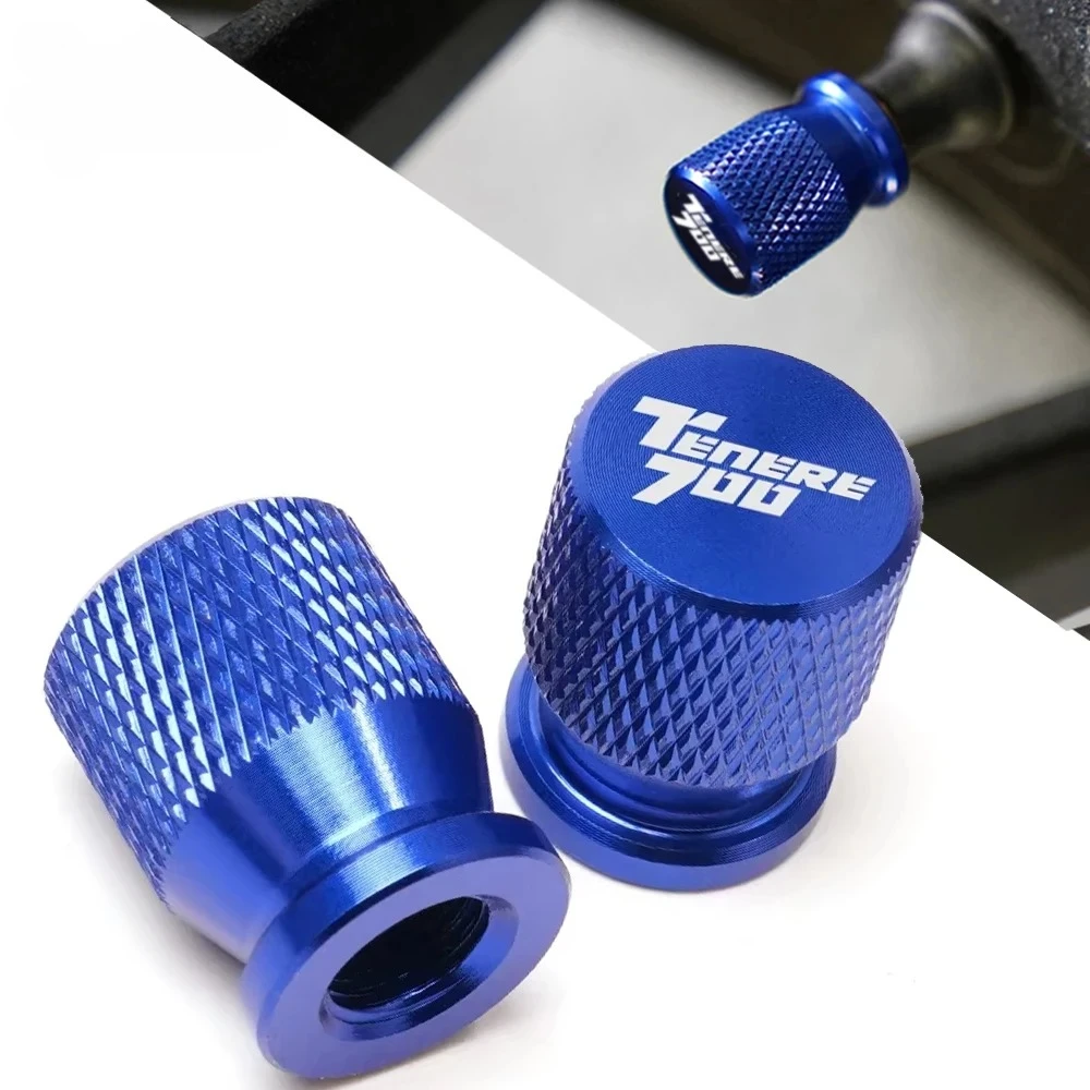 

Для Yamaha Tenere 700 TENERE700 T7 Rally World Raid 2018-2025 аксессуары для мотоциклов алюминиевые колпачки для штока клапана колес