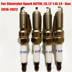 4PCS High Quality Iridium Spark Plug For Chevrolet GM Spark Plugs engine spark plugs OEM 41-124 41124 12637197 SILZNAR6D9 94051