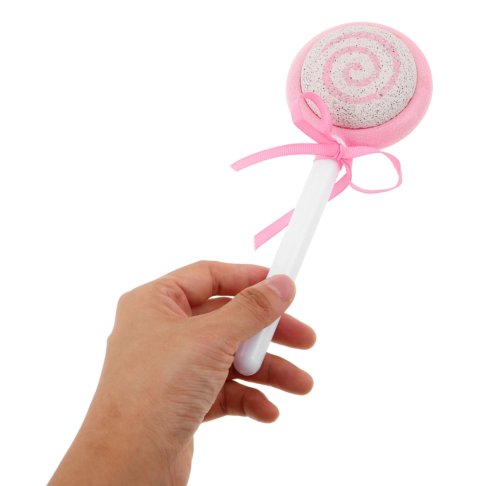 4pcs Double Sided Lollipop Pumice Stone Callus Remover Foot Scrubber Exfoliator Tool For Pedicure Travel Home Foot Care Durable
