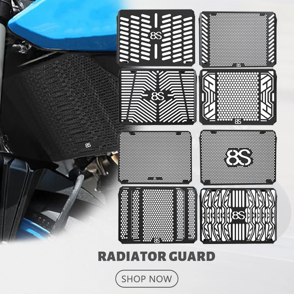 

Аксессуары для мотоциклов, защитные детали для решетки радиатора для Suzuki GSX-8S GSX8S 2023 2024 2025 GSX 8S, защитная крышка решетки радиатора