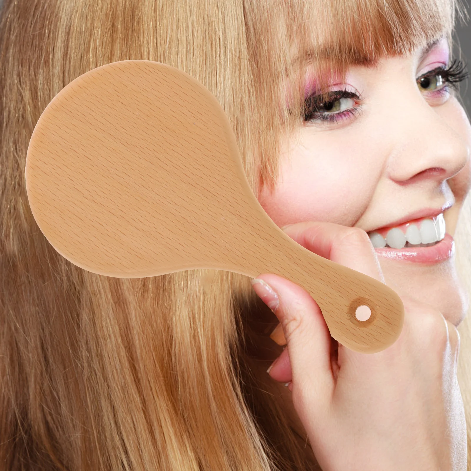 

1Pcs Wooden Hair Comb Air Bag Design Comfortable Durable Scalp Massager for Home and Salon Use Meet Styling Needs