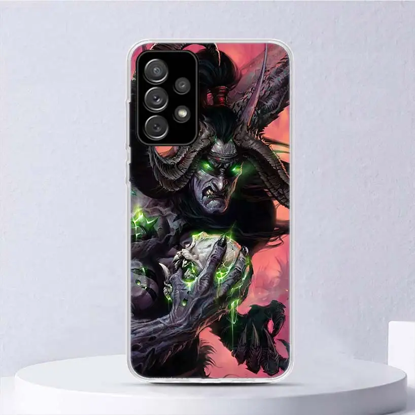 W-World Of W-Warcraft W-Wow Soft Case For Samsung Galaxy A51 A71 A50 A70 A21S Phone Cover A30 A20E A10 A31 A41 A6 A7 A8 A9 Shell