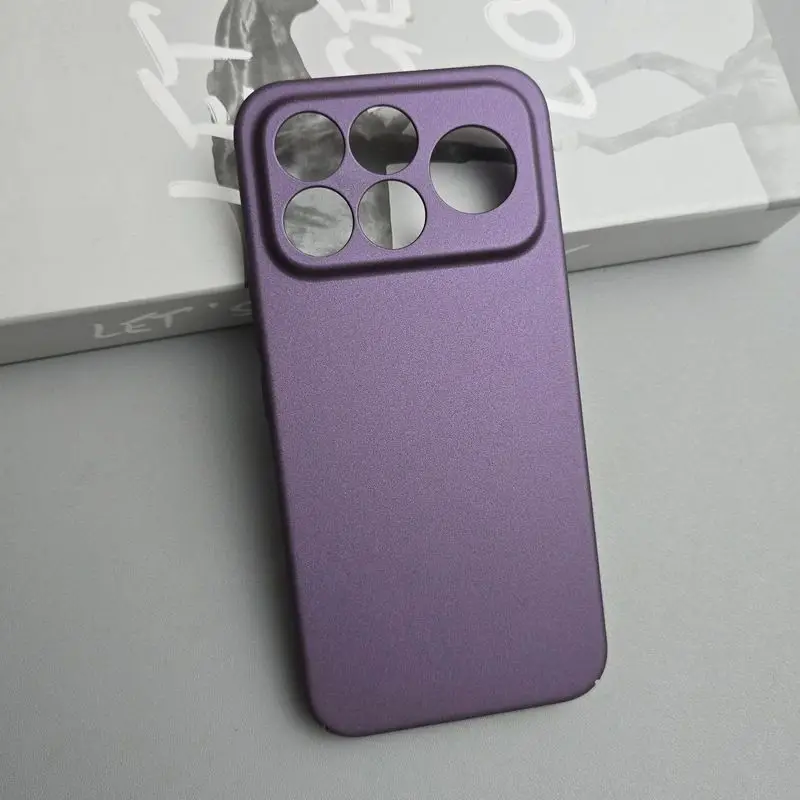 Für POCO F9 Ultra Mattierte Sandstein-Hartschalenhülle für Xiaomi Redmi K100 Pro Max Matte Stoßfeste Hülle Ultra-dünn