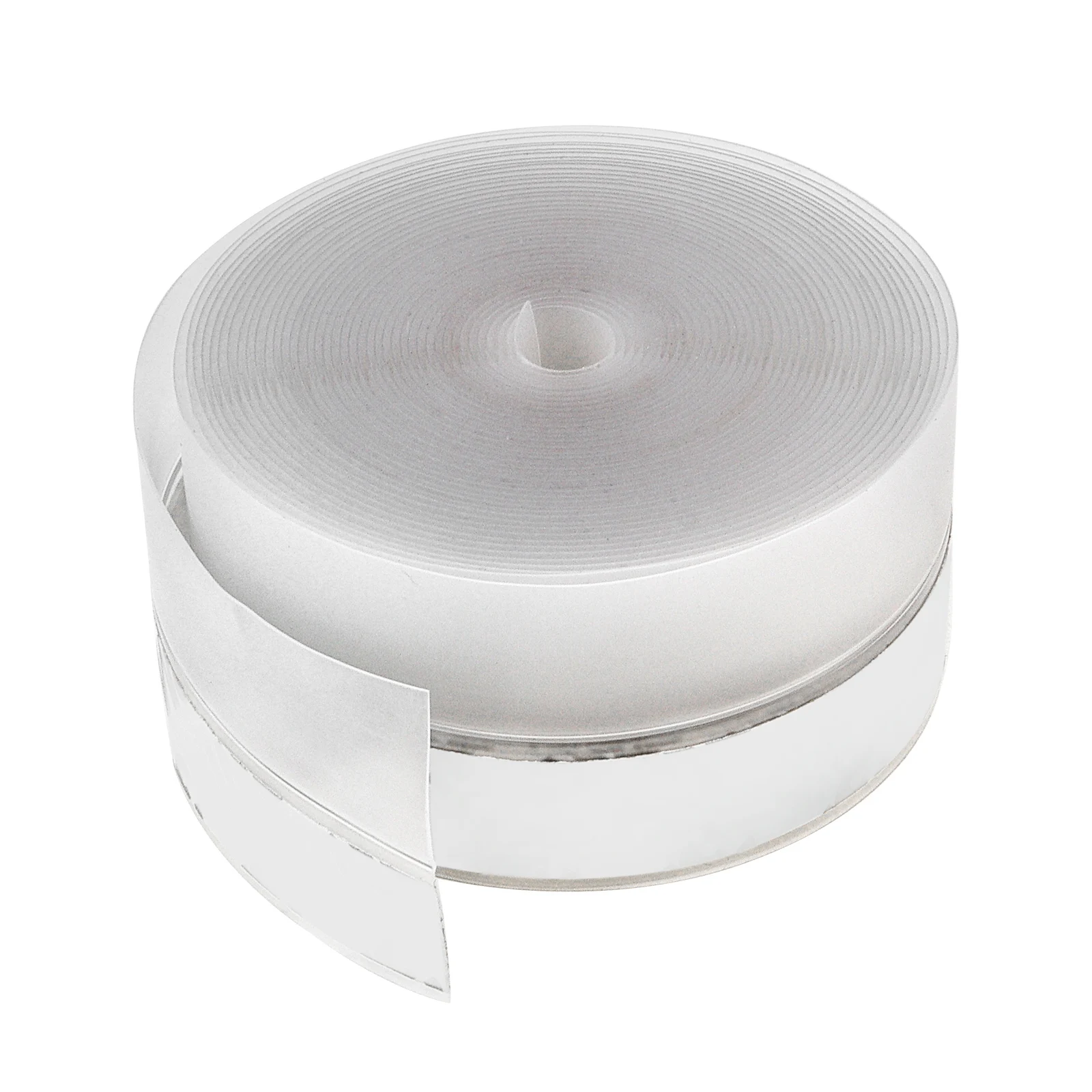 35mm Transparent / White Color Optional Weather Stripping Door Seal Strip Tools, Adhesive Silicone Seal Strip