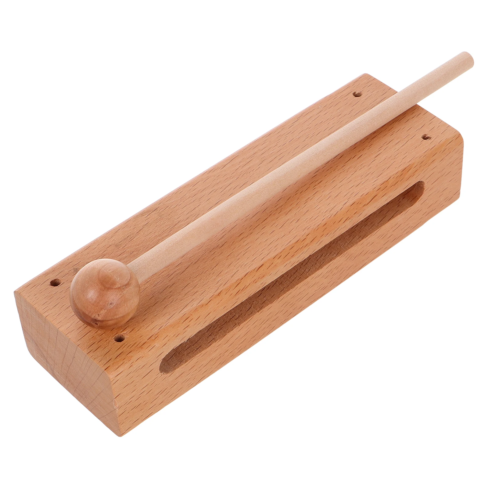 

Wood Block Percussion Instrument Classroom Robust Wooden Rhythm Block Orff Approved Musical Tool For Kids - Loud Resonant Tone