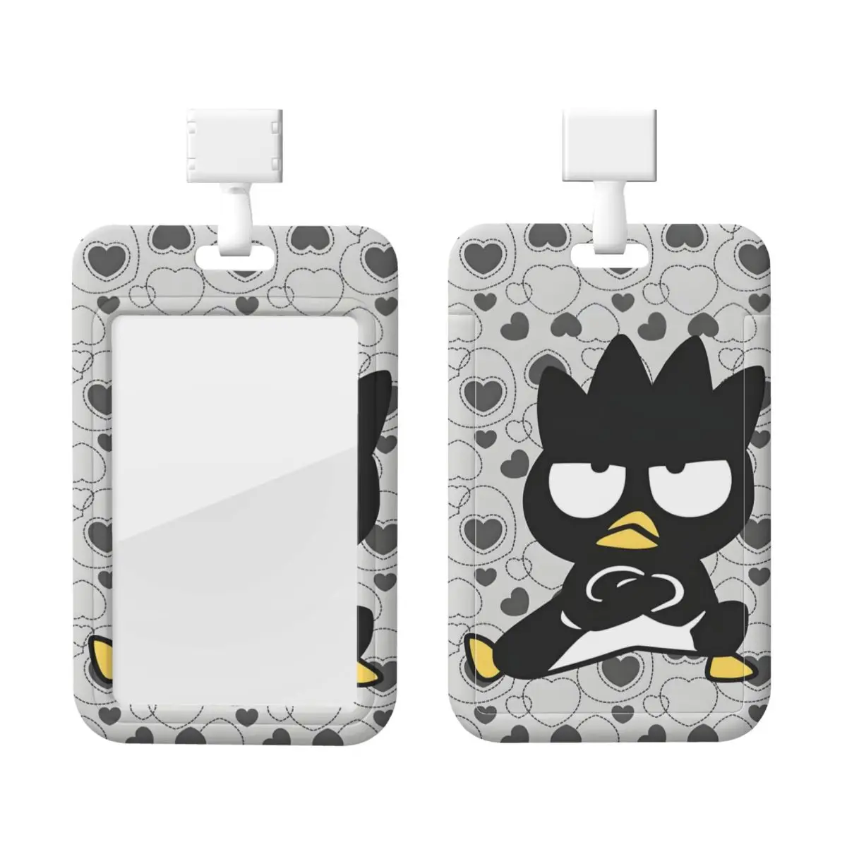 

Custom BADBADTZ-MARU Anime Card Badge Holder Card Holder Men Women Neck Strap ID Credential Holder For Nurse