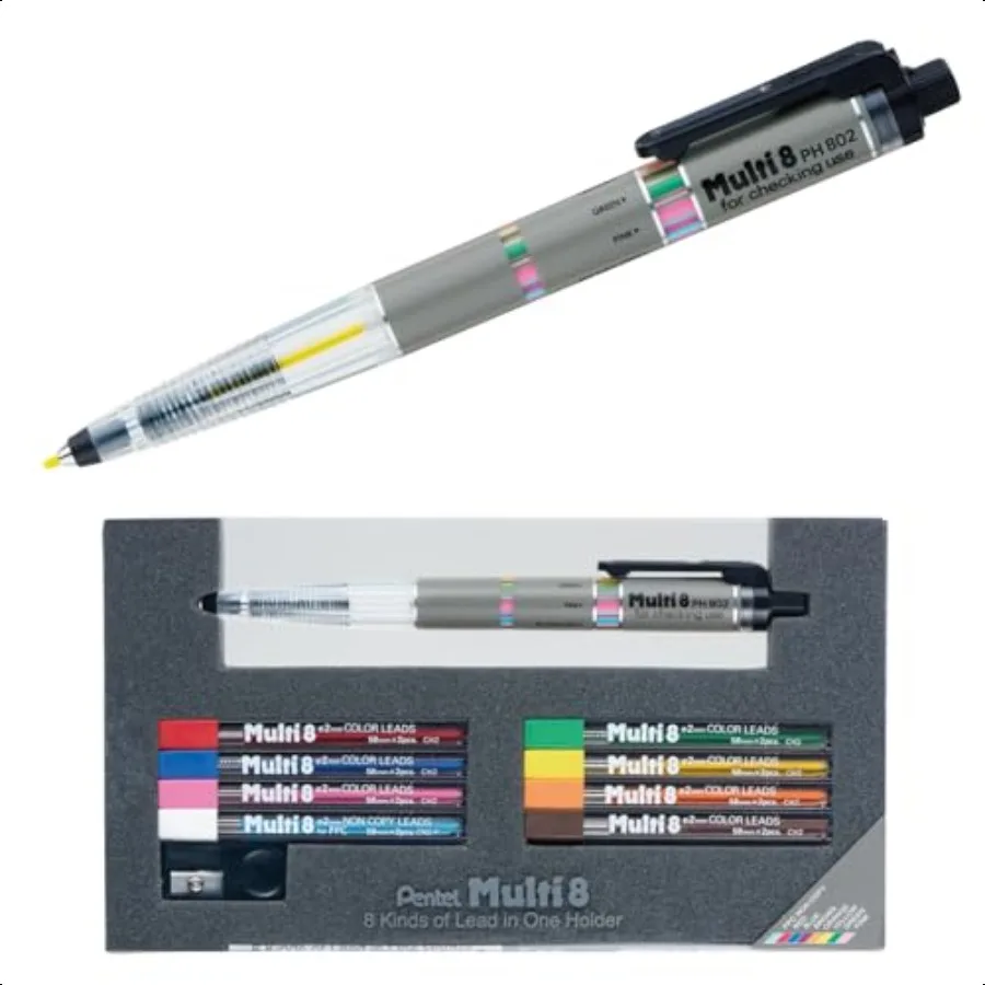 

Pencil Lead Holder and Lead Set Multi 8 Set PH802ST