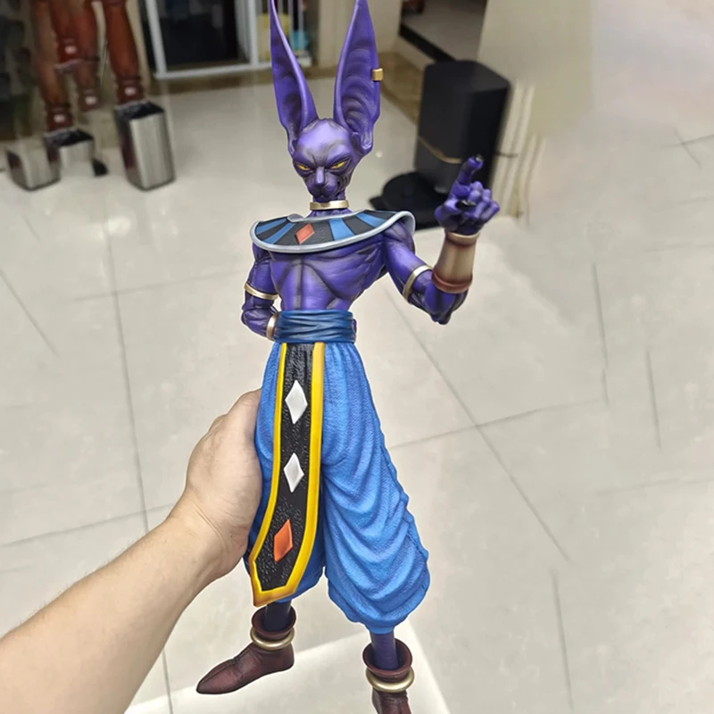 

Статуя Jt в наличии Dragon Ball Beerus Фигурки 53 см Destruction Of God Аниме Периферийные устройства Искусство Коллекция Украшения Подарок