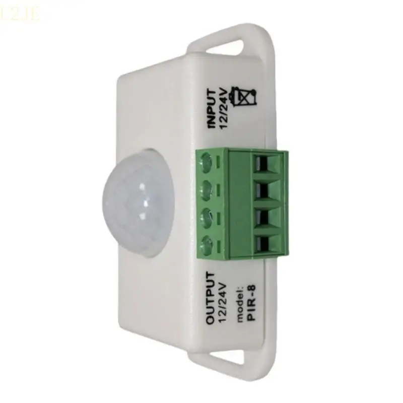 تبديل مستشعرات حركة U2JE PIR مع وظيفة مؤقت قابلة للتعديل لإضاءة شرائط LED