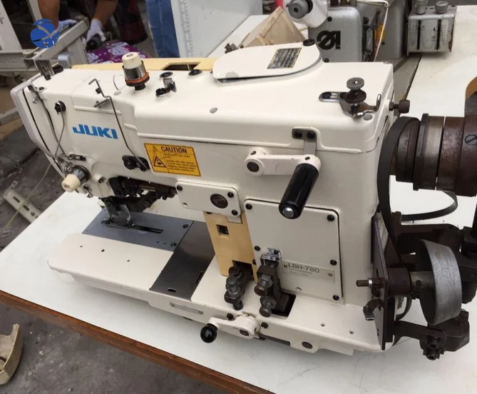 

Yunyi Used Jukis LBH-780 Used Computerized Lockstitch Buttonholing Industry Sewing Machine with good price