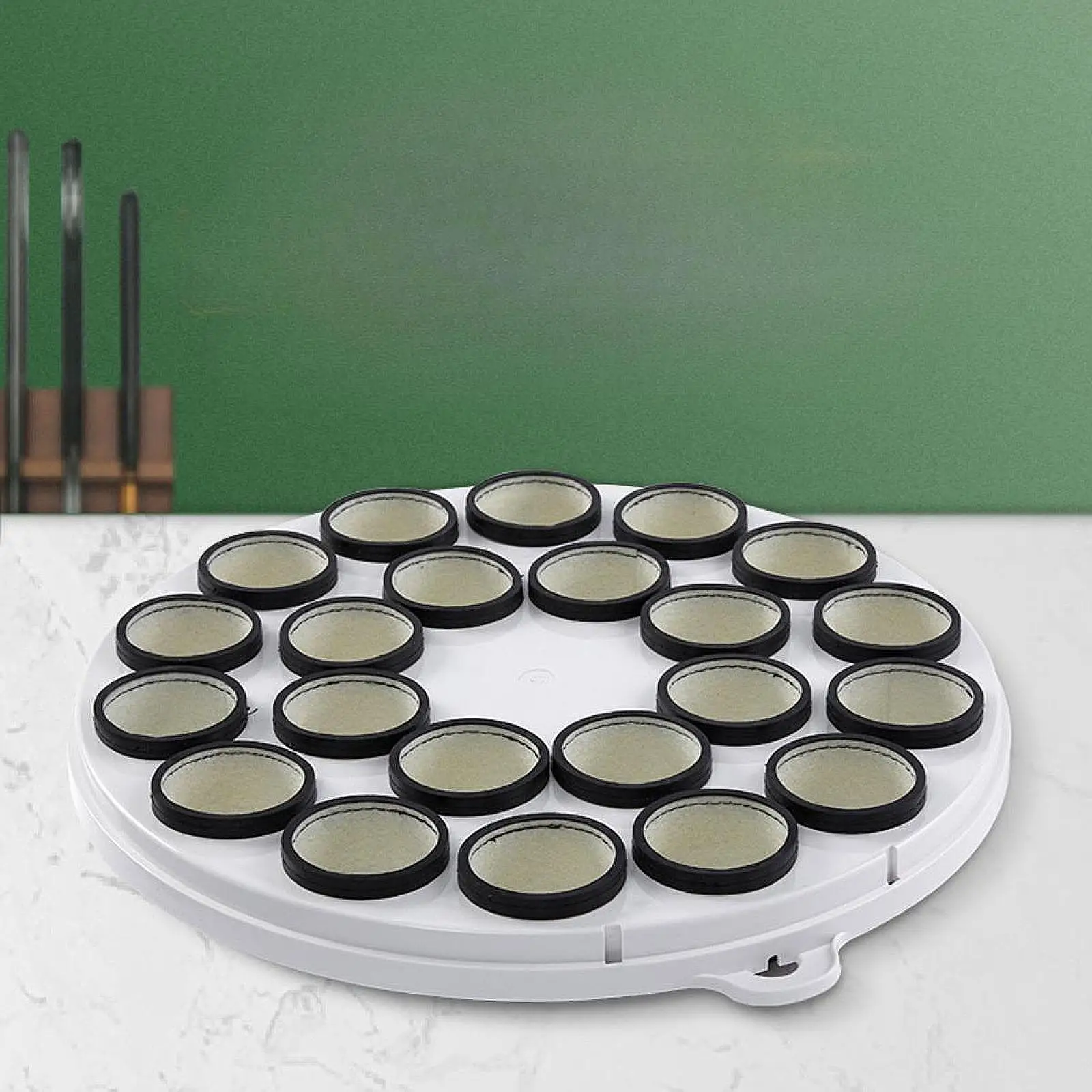 

Аксессуары для шерстяных колец для чистки бильярдных шаров, детали нижней пластины для полировального устройства