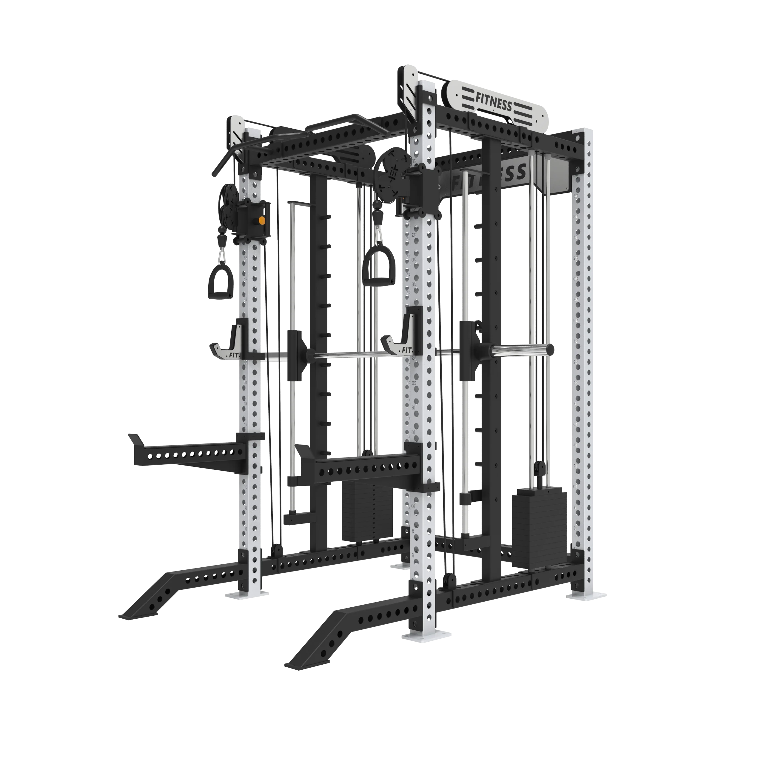 Multi-Functional Fitness Rack Home & Gym Comprehensive Training Equipment