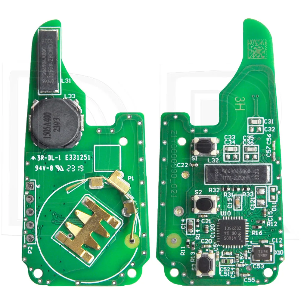 Great Original PCB ID47 PCF7953X A1X05 Chip 433MHz Keyless Go Car Remote Key For Morris Garage MG MG5 ZS MG6 HS 2017 2018 2019