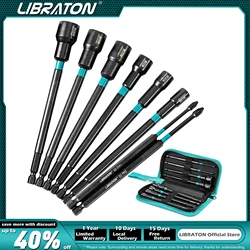 Libraton 8PCS Magnetic Nut Driver Set, 6