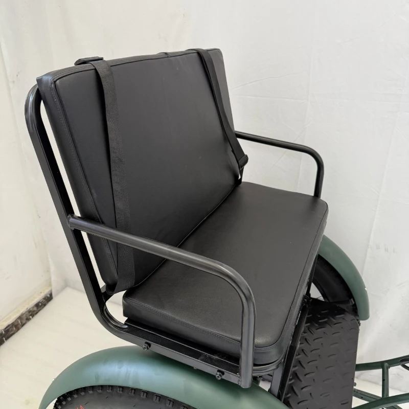 

Electric power tricycle 24-inch fat tire pedal tricycle with seat style