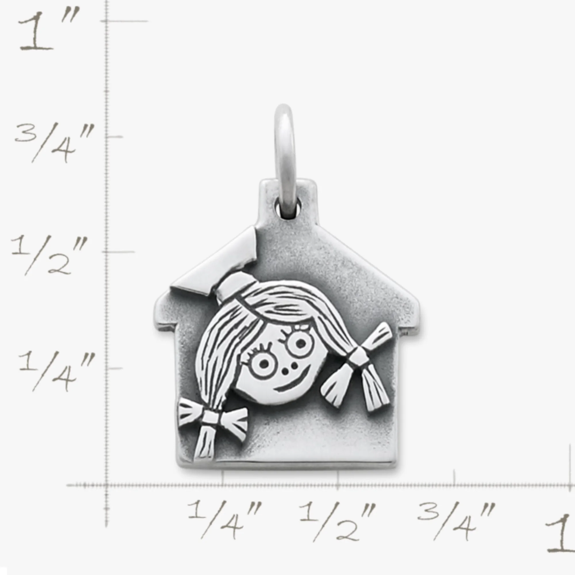 S925 Sterling Silver Look Inn Cabin Charm，Romantic and Cute Gift for Girls,Valentine's Day gift,Mother's Day gift.